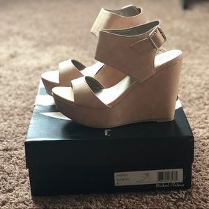 Brand New Size 6 nude wedges